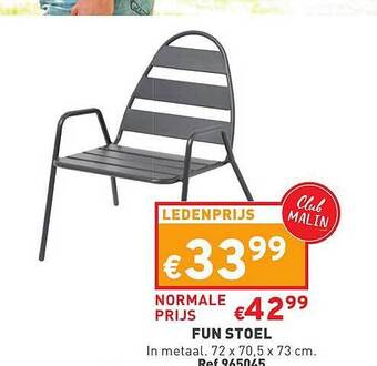 Trafic Fun Stoel aanbieding