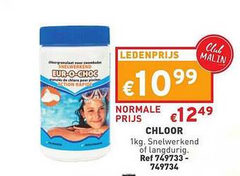 Trafic Chloor aanbieding