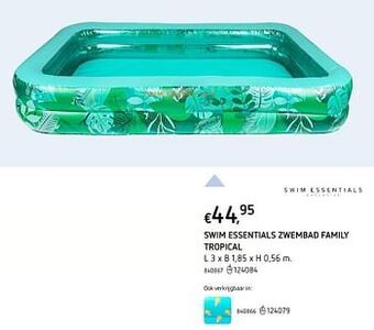 Dreamland Swim essentials zwembad family tropical aanbieding