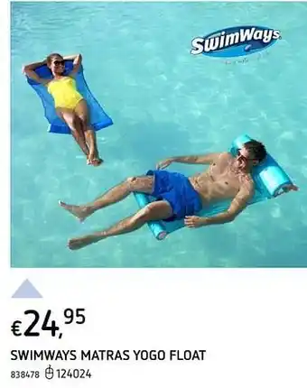 Swimways matras yogo float