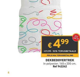 Trafic Dekbedovertrek aanbieding