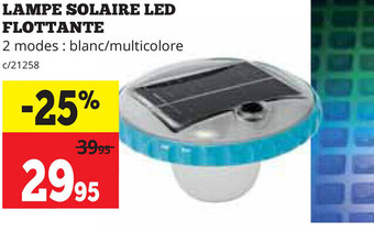 Dema Lampe Solaire LED Flottante aanbieding