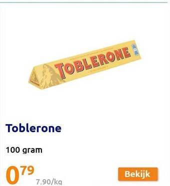 Action Toblerone aanbieding