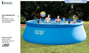 Dreamland Intex zwembad easy set aanbieding