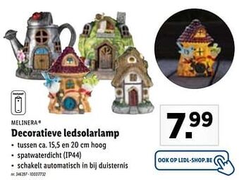 Lidl Decoratieve ledsolarlamp aanbieding