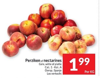Intermarché Perziken of nectarines, Per kg aanbieding