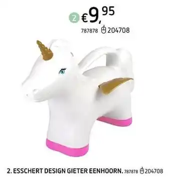 Esschert design gieter eenhoorn