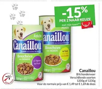 Canaillou Blik Hondenvoer, 1200g of 1230g