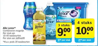 Albert Heijn Alle lenor per stuks aanbieding