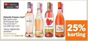 Albert Heijn Selectie franse rose aanbieding