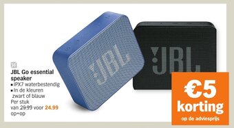 JBL go essential speaker