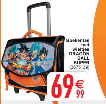 Cora Boekentas met wieltjes dragon ball super aanbieding
