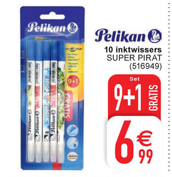Pelikan 10 inktwissers