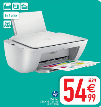 Cora HP printer deskjet 2710E aanbieding