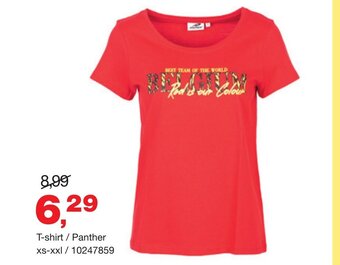 Bristol T-shirt / Panther xs-xxl aanbieding