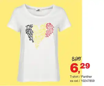 Bristol T-shirt / Panther xs-xxl aanbieding