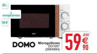 Cora Domo microgolfoven aanbieding