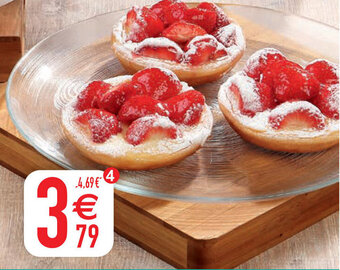 Cora Glazen bord aanbieding