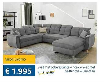De Prijzenklopper Salon Livorno aanbieding