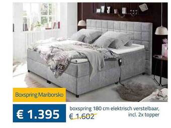 De Prijzenklopper Boxspring Mariborsko aanbieding