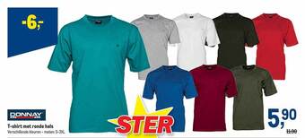 Tshirt Met Ronde Hals
