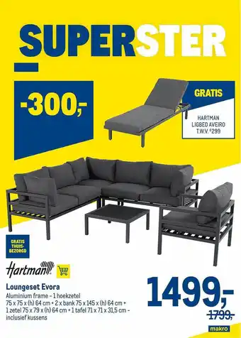 Hartman Loungeset Evora
