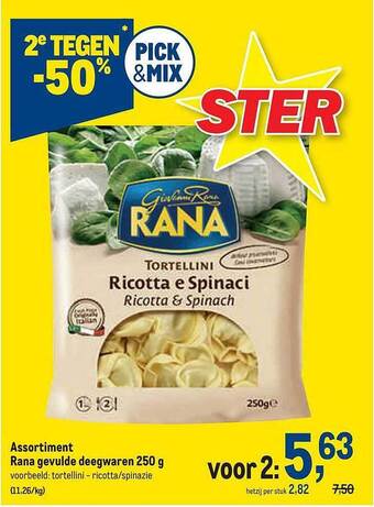 Assortiment Rana Gevulde Deegwaren