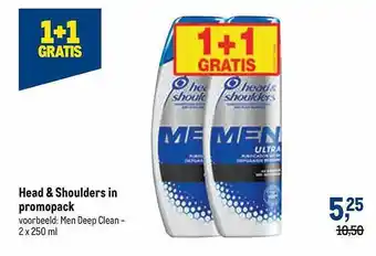 Makro Head & Shoulders In Promopack aanbieding