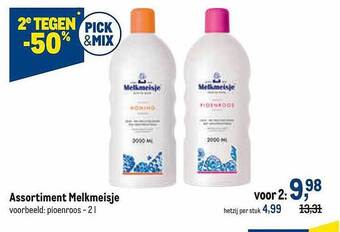 Assortiment Melkmeisje