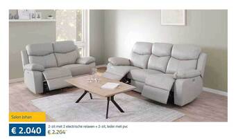 De Prijzenklopper Salon Johan aanbieding