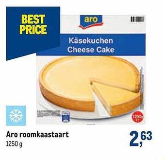 Makro Aro Roomkaastaart aanbieding