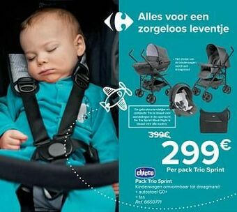 Carrefour Pack trio sprint aanbieding
