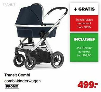 Baby-Dump Transit combi combi-kinderwagen aanbieding