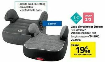 Carrefour Lage zitverhoger dream aanbieding