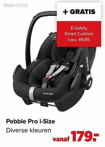 Baby-Dump Pebble pro i-size aanbieding