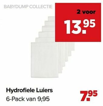 Hydrofiele luiers