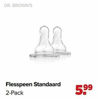 Baby-Dump Flesspeen standaard aanbieding