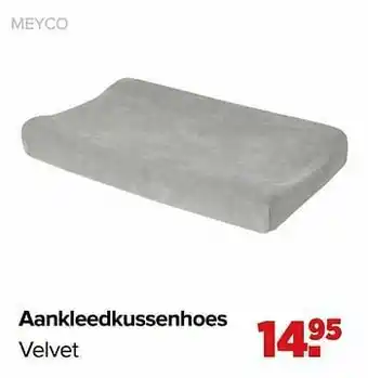 Baby-Dump Aankleedkussenhoes velvet aanbieding