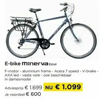 Molecule E-bike estrel aanbieding