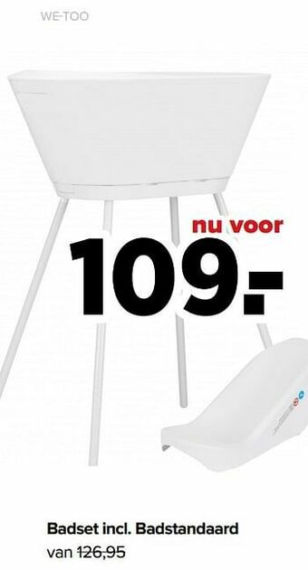 Badset incl badstandaard