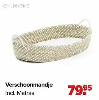 Baby-Dump Verschoonmandje incl matras aanbieding