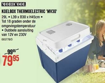 Koelbox thermoelectric mv30