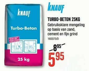 HandyHome Turbo-beton aanbieding