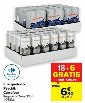 Carrefour Energiedrank psychik carrefour aanbieding