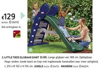 Dreamland Little tikes glijbaan giant slide aanbieding