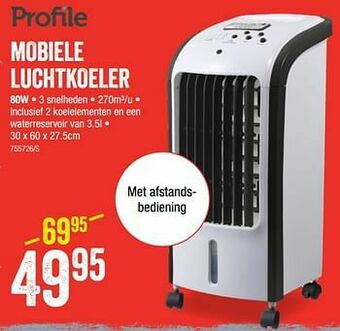 HandyHome Profile mobiele luchtkoeler aanbieding