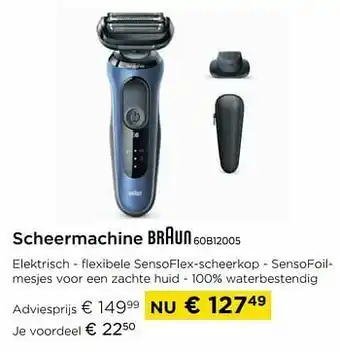 Molecule Scheermachine braun 60b12005 aanbieding