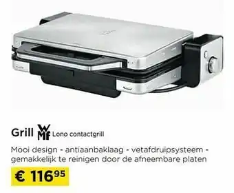 Molecule Grill wmf lono contactgrill aanbieding