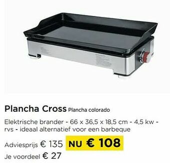 Molecule Plancha cross plancha colorado aanbieding
