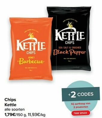 Carrefour Chips kettle aanbieding